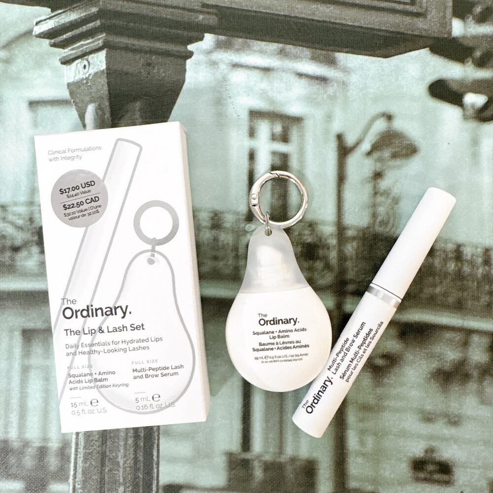 The Ordinary Lip & Lash Set